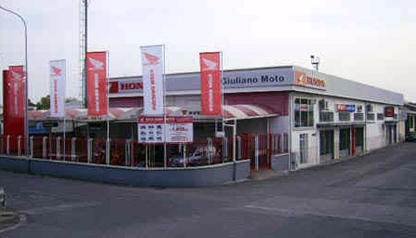 La Storia della Concessionaria Honda Giuliano Moto a Terracina anno 2007